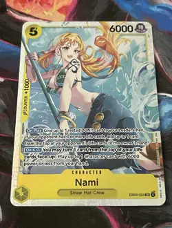 Bandai Nami EB03-053 Extra Booster One Piece Heroines SR Foil English 6000 - Image 1