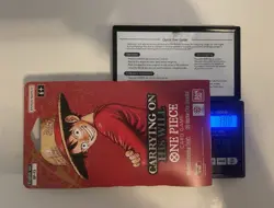 One Piece OP-13 Carrying On His Will Sleeved Booster Lot Of 3 HEAVY 38g-38.2g - Image 3