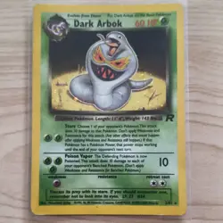 Pokemon TCG Dark Arbok 2/82 Team Rocket Holo Rare Unlimited English - Image 1