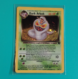 Pokemon TCG Dark Arbok 2/82 Team Rocket Holo Rare English 2000 60HP Unlimited - Image 1