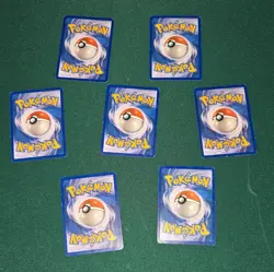 Pokemon TCG Neo Discovery Unown 7-Card Lot English Unlimited 2001 - Image 2