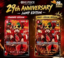 Preorder-ONE PIECE 29th Anniversary Band Standard & Gold Edition (2 Cards) - Image 1