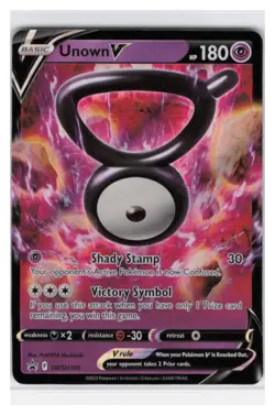 Unown V - Holo Promo SWSH: Sword & Shield Promo Cards SWSH300 NM - Image 1