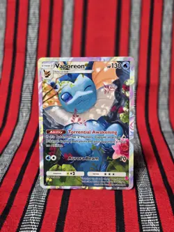 Vaporeon Fan Art Custom Card Eeveelution Pocket TCG - Image 2