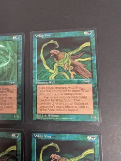 MTG Card - 4x Whip Vine - Alliances - NM/LP - Vintage Magic - Both Artworks 1996 - Image 4