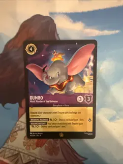 Dumbo - Ninth Wonder of the Universe 45/204 Lorcana Fabled Regular - Image 1