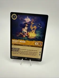 Mickey Mouse Expedition Leader 26/204 Super Rare Wilds Unknown Lorcana NM - Image 1