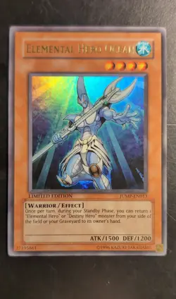 Elemental Hero Ocean JUMP-EN013 Shonen Jump Magazine Promos Limited Edition - Image 1