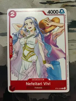One Piece Nefeltari Vivi ST01-009 (OP-03 Pre-Release Tournament) [Participant] - Image 1