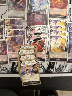 One Piece Card Game- Op16 Yamato deck English mint - 50 Plus Cards - Image 5