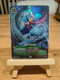 Disney Lorcana Freeze the Vine 231/204 Enchanted Winterspell NM - Image 1