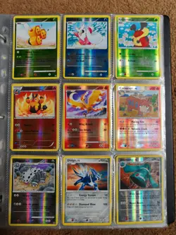 Pokemon Binder Collection, 243 Cards + RARE WOTC BINDER - Image 1
