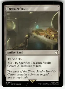 Treasure Vault 314 Rare Universes Beyond: Fallout Magic: The Gathering Near Mint - Image 1