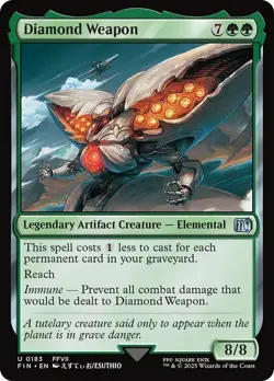 Diamond Weapon - Foil - Final Fantasy - Near Mint - Image 1