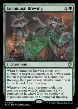 Communal Brewing - Commander: Bloomburrow - Near Mint - Image 1