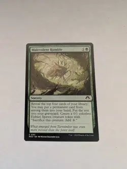 Malevolent Rumble Modern Horizons 3 Regular MTG NM Near Mint - Image 1