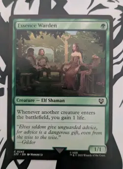 MTG Lord Of The Rings Commander Common ESSENCE WARDEN NM - Image 1