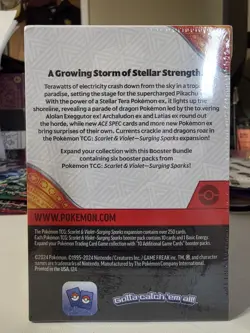 Pokemon TCG Scarlet and Violet Surging Sparks Booster Bundle Box Factory Sealed - Image 2