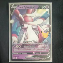 Dark Sylveon V SWSH134 | Black Star Promo | Sword & Shield | Pokemon TCG - Image 1
