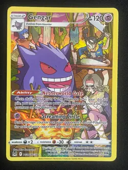 Pokemon Gengar Ultra Rare SWSH11: Lost Origin Trainer Gallery TG06/TG30 NM - Image 1