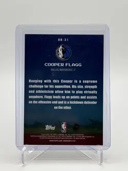 2025-26 Topps #8B-31 Cooper Flagg 8-Bit Ballers - Image 2