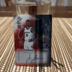 2025-26 Topps Signature Class Javon Small Red Refractor RC Auto -25 - Image 3