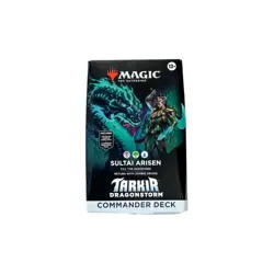 Magic The Gathering MTG Tarkir Dragonstorm Sultai Arisen Sealed Commander Deck - Image 1
