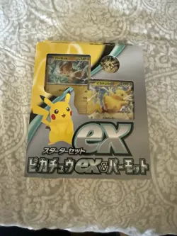 Pokemon TCG Scarlet & Violet Starter Set ex - Pikachu ex & Pawmot *US SELLER* - Image 1
