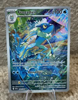 Pokemon Frogadier ME04: Chaos Rising CRI SHINY RARE HOLO 089/086 NM - Image 1