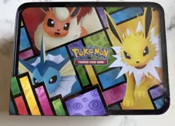Pokemon TCG 2021 Eevee Evolutions Collector’s Treasure Chest Tin - Image 2