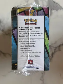 Pokemon TCG 2021 Eevee Evolutions Collector’s Treasure Chest Tin - Image 4