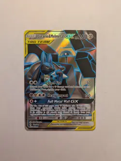 Pokemon TCG Lucario & Melmetal GX 203/214 SM Unbroken Bonds NM - Image 1