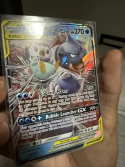 Pokemon TCG Blastoise & Piplup GX Tag Team Cosmic Eclipse 38/236 - Image 2