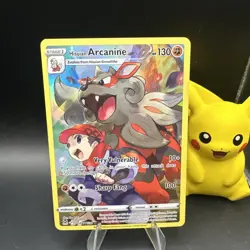 Pokemon Hisuian Arcanine #TG08/TG30 English Lost Origin Trainer Gallery - Image 1