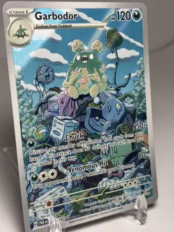 Garbodor 204/182 SV04: Paradox Rift Illustration Rare Holo - Image 5
