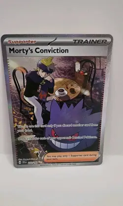 Morty's Conviction 211/162 SV05: Temporal Forces Holo Pokemon TCG - Image 1