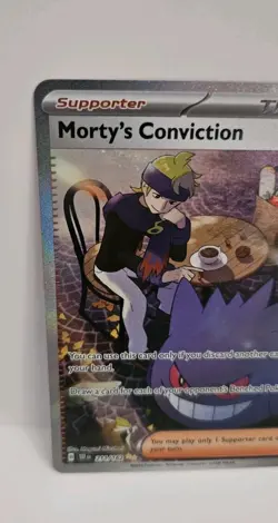 Morty's Conviction 211/162 SV05: Temporal Forces Holo Pokemon TCG - Image 2