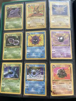 Complete Fossil First Edition Set Pokemon TCG - Image 5