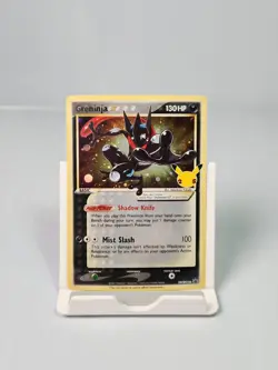 Greninja SWSH144 Celebrations 25th Anniversary Black Star Promo Pokemon TCG - Image 1