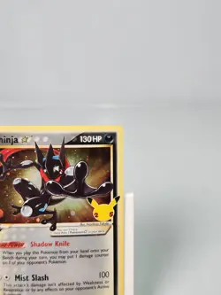 Greninja SWSH144 Celebrations 25th Anniversary Black Star Promo Pokemon TCG - Image 3