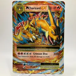 M Charizard EX 13/108 XY- Evolutions Holo Ultra Rare Pokemon Card LP - Image 1