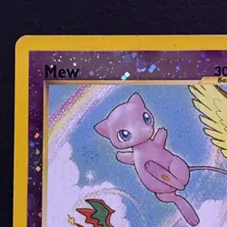 Mew 1/18 Pokemon TCG Southern Islands Reverse Holo Foil Promo Card Played MP - Image 2