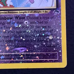 Mew 1/18 Pokemon TCG Southern Islands Reverse Holo Foil Promo Card Played MP - Image 4