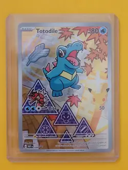 Pokemon TCG Totodile 048 Black Star Promo First Partners Collection Series 2 NM - Image 1