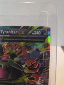 M Tyranitar EX 43/98 XY Ancient Origins Pokemon Card Ultra Rare Holo Near Mint - Image 2