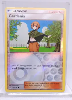 Pokemon Card Ultra Prism Gardenia Holo 124/156 - Image 1