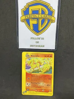 POKEMON AQUAPOLIS NINETALES RARA NONHOLO 25/147 LP ENG - Image 1