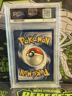 Pokemon 2000 Game Base II Hitmonchan Holo Card #8 PSA 8 NM-MT - Image 2
