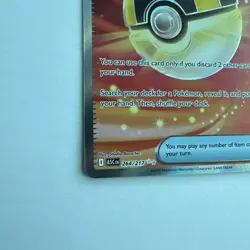 Ultra Ball 264/217 Ascended Heroes Pokemon TCG Full Art Trainer Near Mint - Image 4