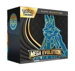 Pokemon Mega Evolution Elite Trainer Box Lucario ETB PRESALE Expected Ships 9/29 - Image 1